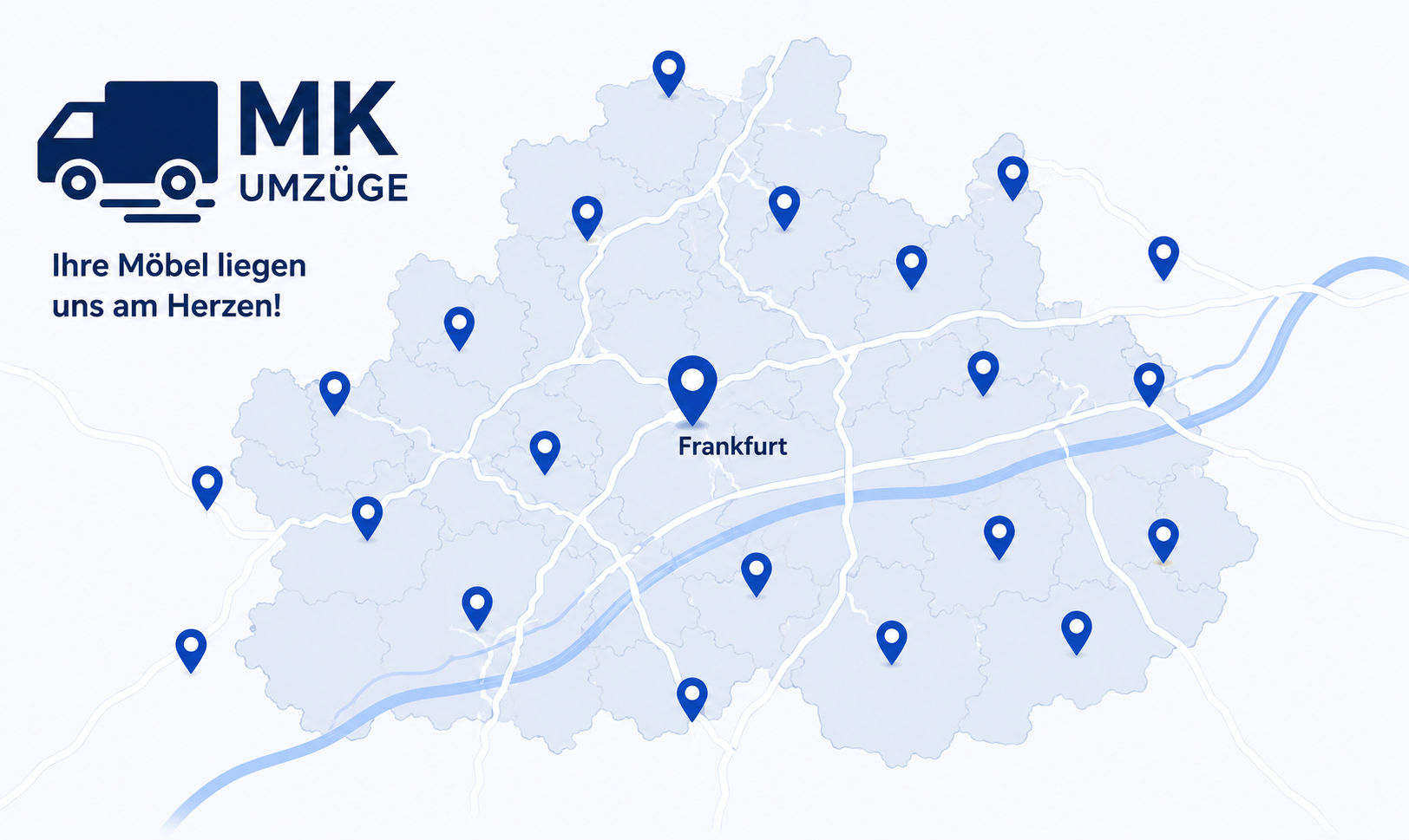 MK Umzüge — aktiv in der gesamten Rhein-Main-Region